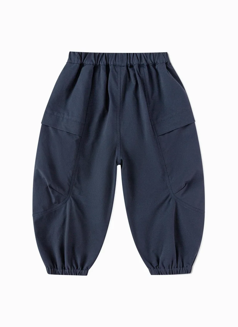 Balabala Dark Blue Toddler Unisex Woven trousers  | Best Price UAE